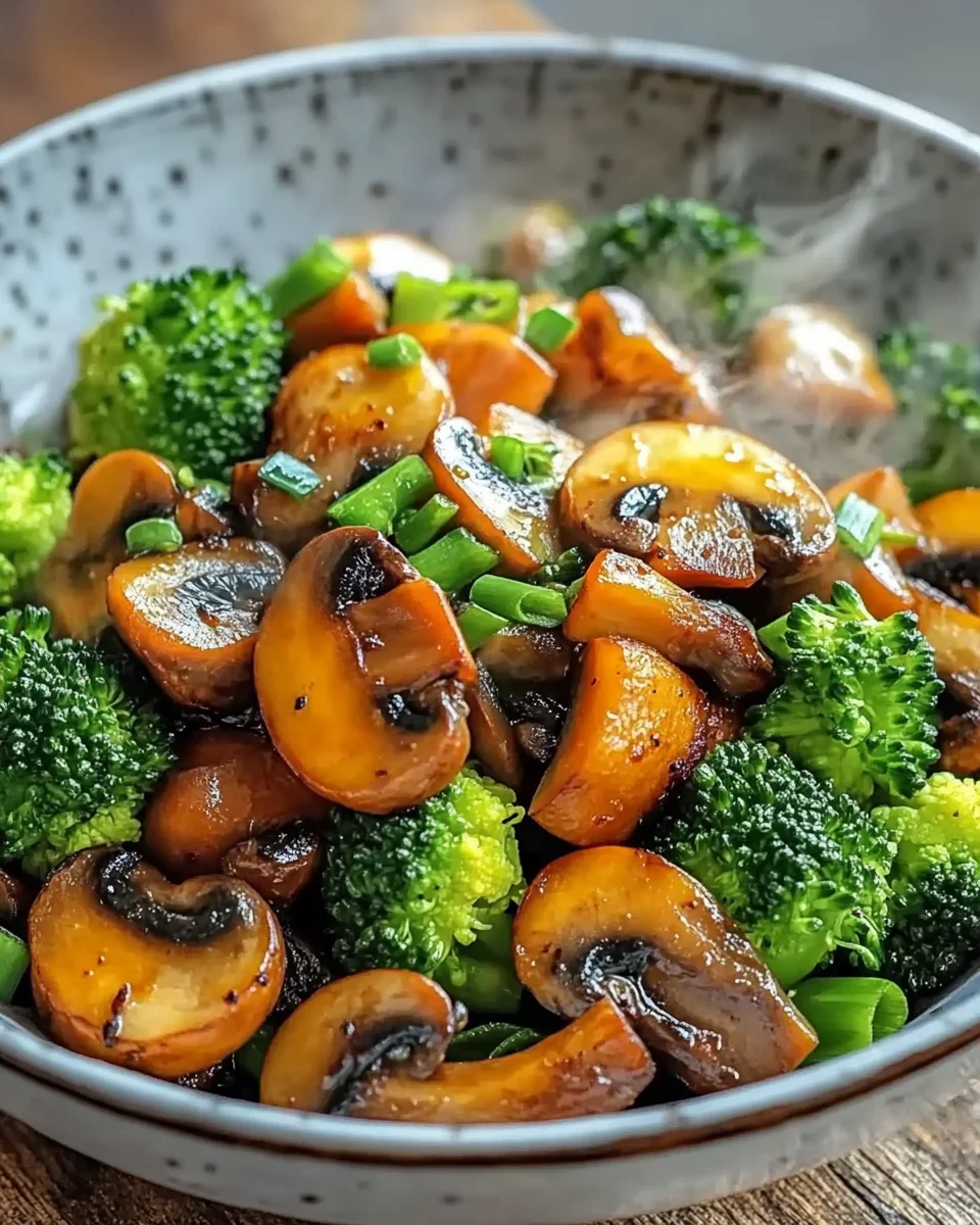 15-Minuten-Pfanne mit Champignons, Brokkoli und Karotten 21 15-Minuten-Pfanne