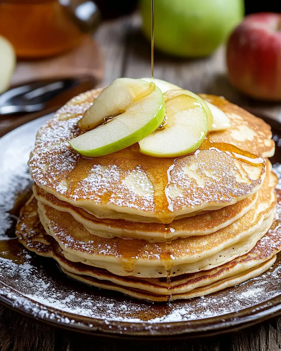 Apfelpfannkuchen klassisch und fluffig 18 Apfelpfannkuchen