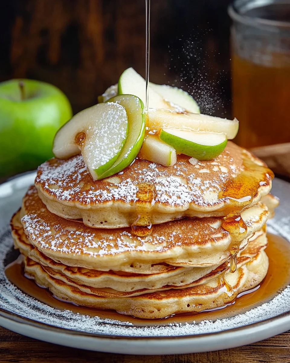 Apfelpfannkuchen klassisch und fluffig