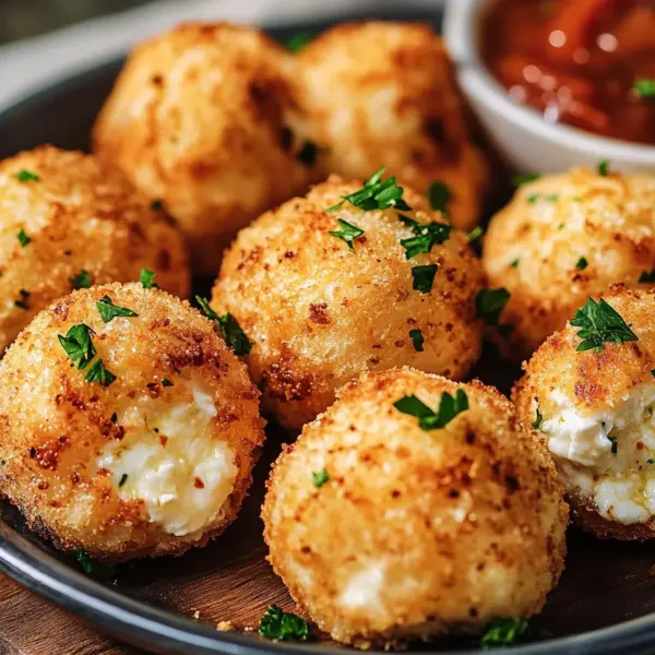 Blumenkohl-Mozzarella-Bällchen