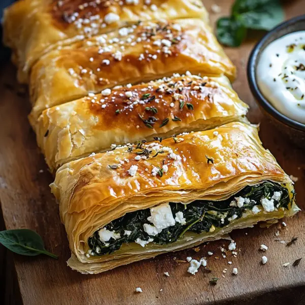 Börek mit Spinat und Feta