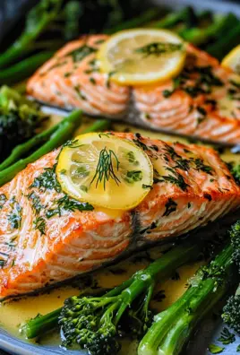 Buttergebackener Lachs mit Broccolini