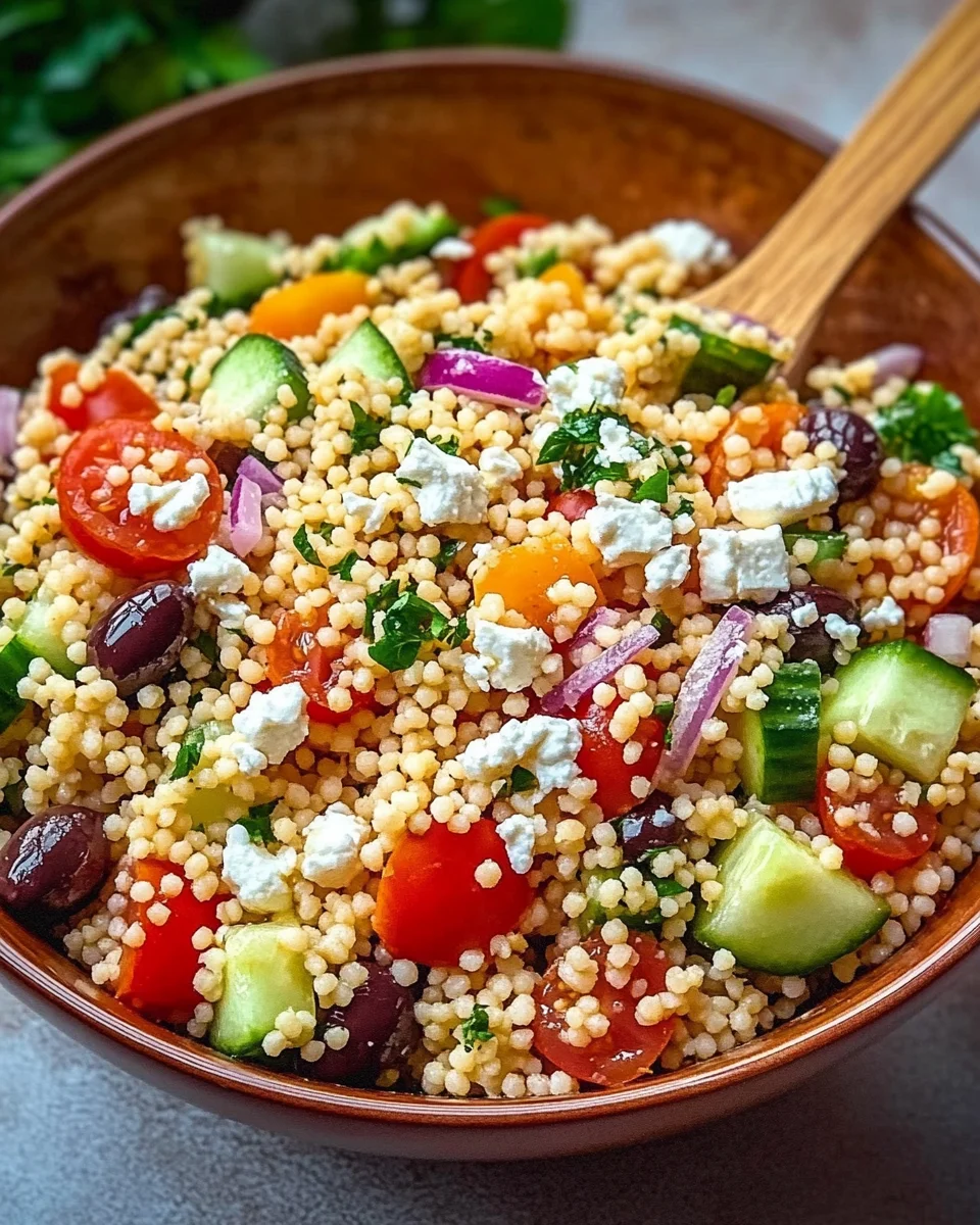 Couscous-Salat mit Feta 23 Couscous-Salat