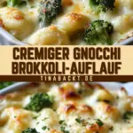 Cremiger Gnocchi Brokkoli-Auflauf 21 Pinterest Hidden Image