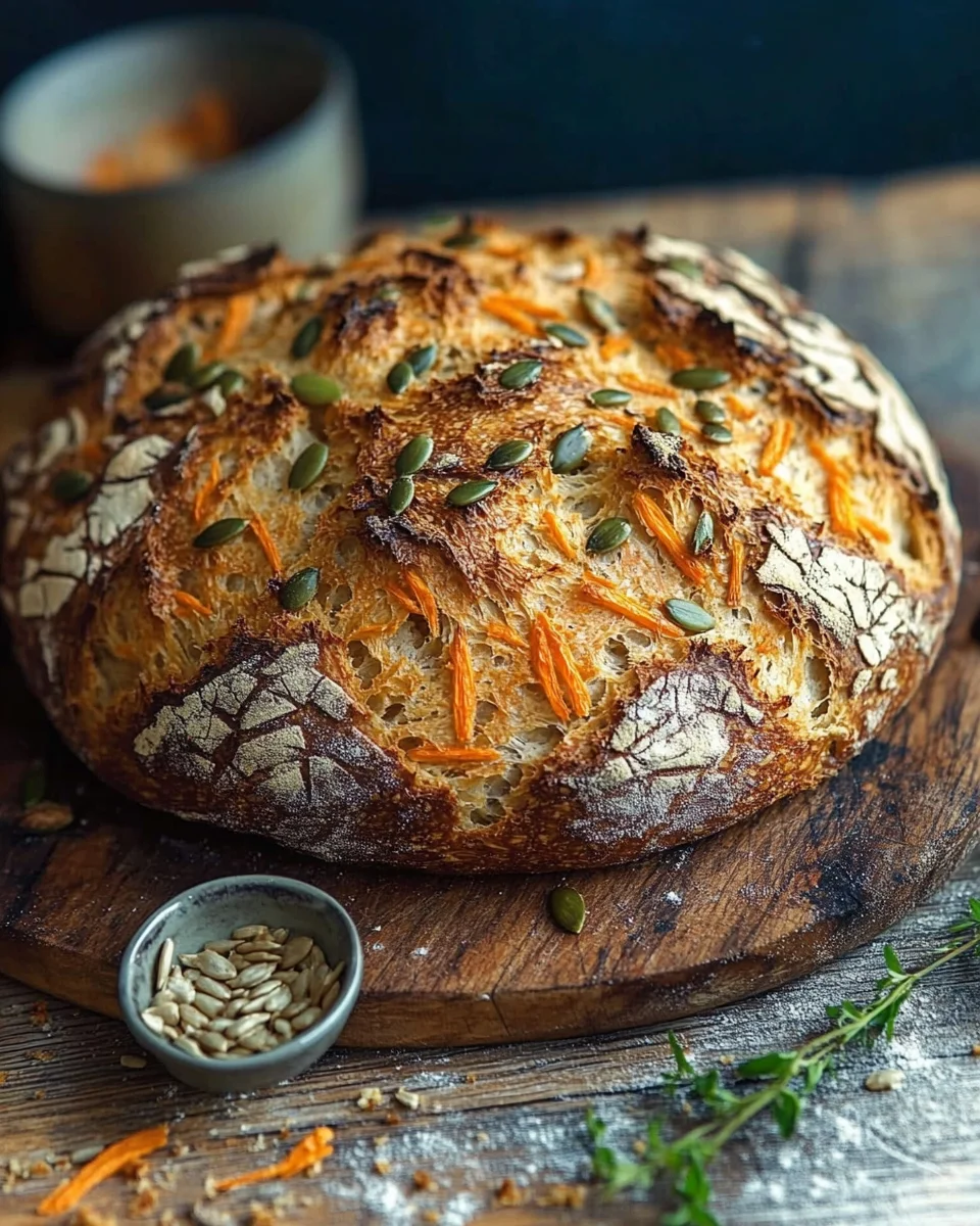 Dinkel Joghurt Brot mit Möhren - Rübli-Brot
