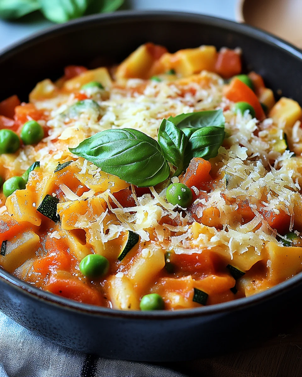 Ein-Topf-Kritharaki mit Gemüse und Parmesan 26 Ein-Topf-Kritharaki