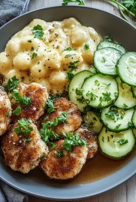 Fleischbällchen mit Gurkensalat und Kartoffelstampf 29 Fleischbällchen mit Gurkensalat und Kartoffelstampf