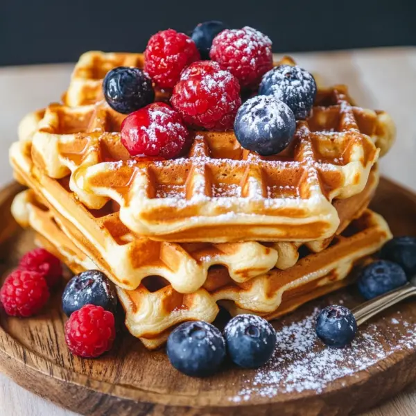 Fluffige Waffeln