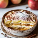 Fruchtiger Apfel Tiramisu ohne Ei - gelingsicheres und einfaches Rezept