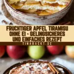 Fruchtiger Apfel Tiramisu ohne Ei - gelingsicheres und einfaches Rezept 21 Pinterest Hidden Image