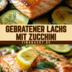 Gebratener Lachs mit Zucchini 15 Pinterest Hidden Image