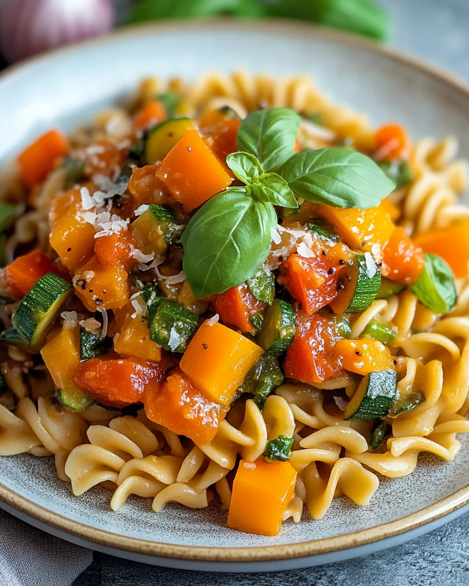 Gesunde Nudeln mit Gemüse-Soße Rezept 21 Gesunde