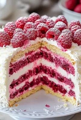 Himbeer-Raffaello-Torte ohne Gelatine 29 Himbeer-Raffaello-Torte ohne Gelatine