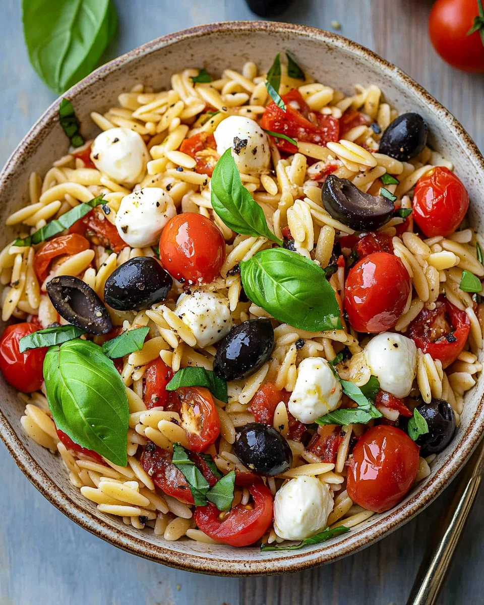 italienischer Orzo-Nudelsalat 25 italienischer