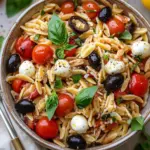 italienischer Orzo-Nudelsalat