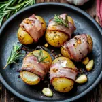 Kartoffeln im Speckmantel