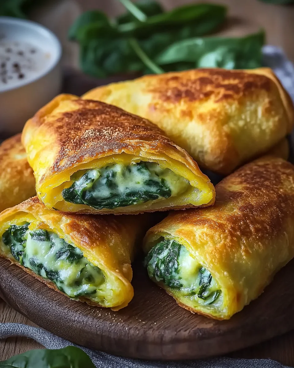 Kartoffeltaschen mit Spinat-Frischk&auml;se-F&uuml;llung genie&szlig;en!
