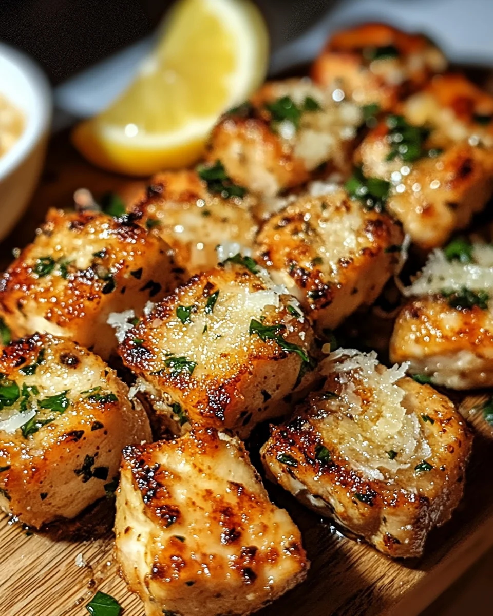 Knoblauch-Parmesan-Hähnchenspieße 25 Knoblauch-Parmesan-Hähnchenspieße