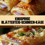 Knusprige Blätterteig-Schinken-Käse 20 Pinterest Hidden Image