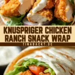Knuspriger Chicken Ranch Snack Wrap 23 Pinterest Hidden Image