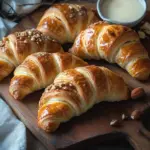 Nussh&ouml;rnchen - Hefeh&ouml;rnchen mit Nussf&uuml;llung