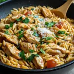 One Pot Orzo Pasta mit H&auml;hnchen