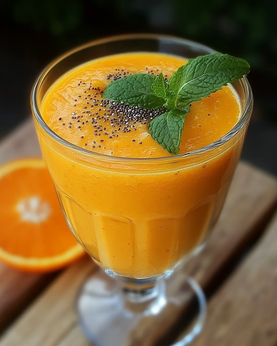 Orange Gute-Laune-Smoothie