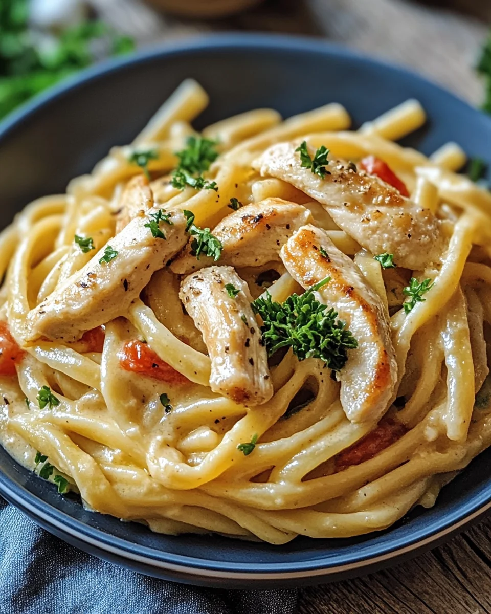 Pasta mit Hähnchen 17 Pasta
