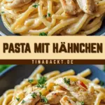 Pasta mit Hähnchen 16 Pinterest Hidden Image