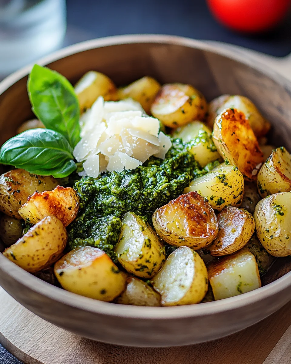 Pesto-Kartoffel-Bowl