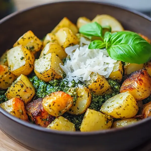 Pesto-Kartoffel-Bowl