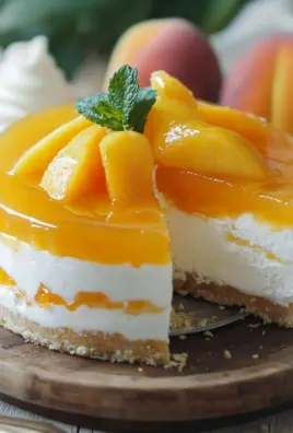 Pfirsich Maracuja Torte ohne Backen 21 Pfirsich Maracuja Torte ohne Backen