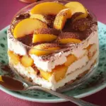 Pfirsich Tiramisu