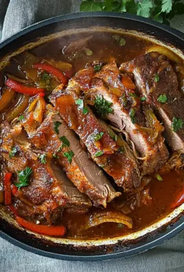 Räuberbraten Rezept, schmort im Ofen einfach vor sich hin!