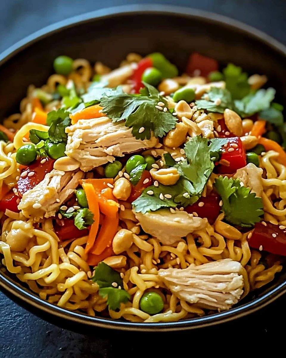 Ramen-Chinesischer Hähnchensalat 19 Ramen-Chinesischer
