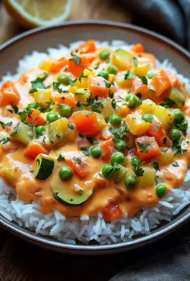Reis mit Gemüse-Frischkäse-Sauce 20 Reis mit Gemüse-Frischkäse-Sauce
