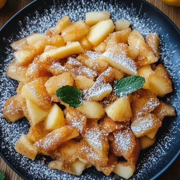 Rezept für Apfel Zimt Kaiserschmarrn