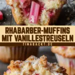 Rhabarber-Muffins mit Vanillestreuseln 22 Pinterest Hidden Image