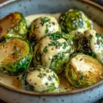 Rosenkohl in Frischk&auml;se-Senfsauce