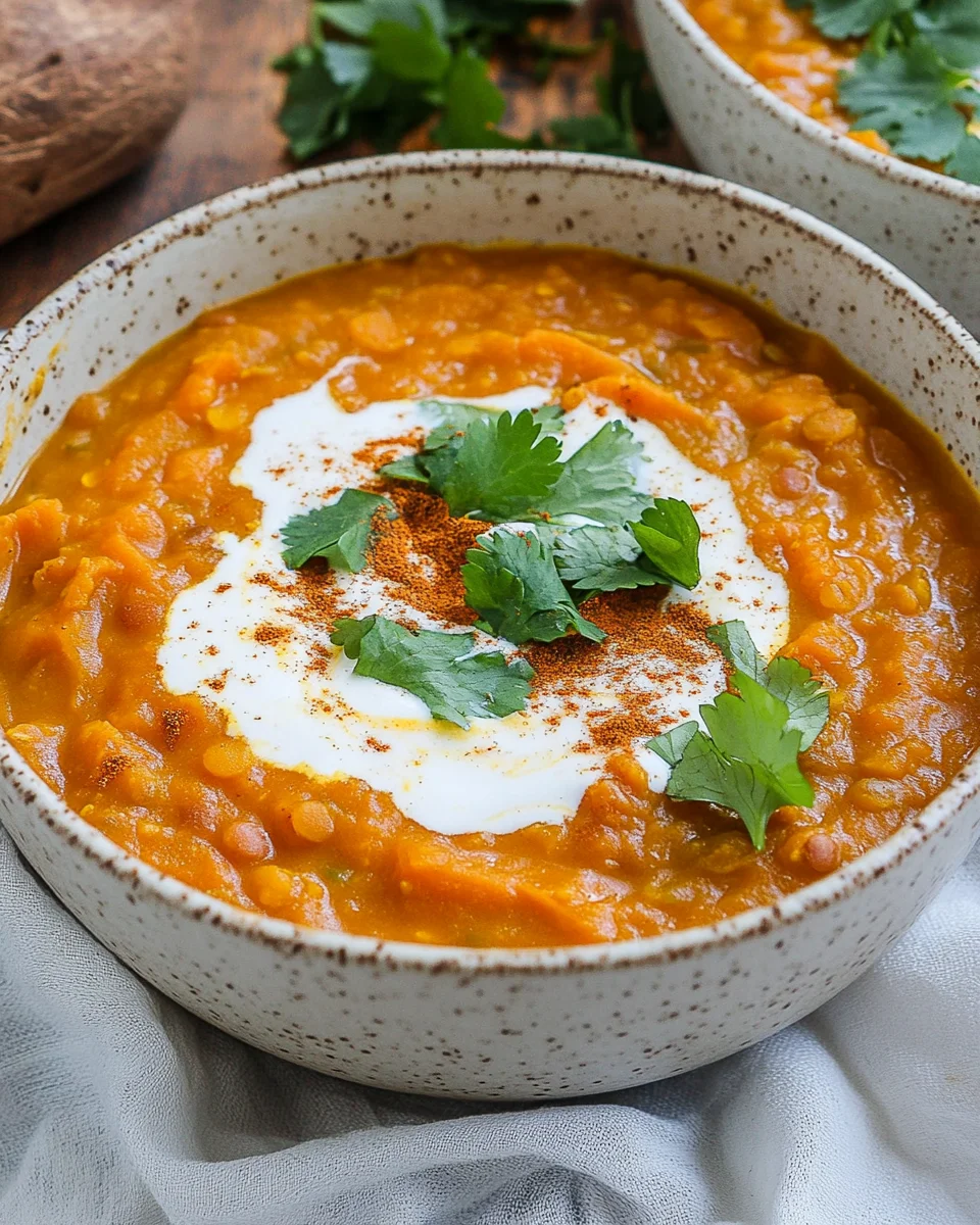 Rote Linsensuppe mit Süßkartoffeln 20 Rote Linsensuppe mit Süßkartoffeln