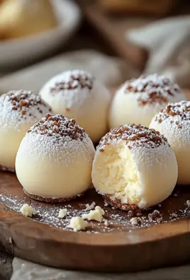 Schnelle Käsekuchen-Kugeln