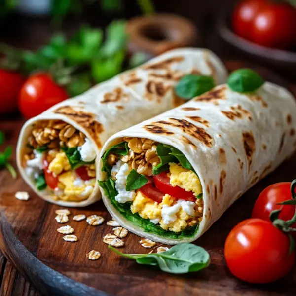 Selbstgemachte Proteinwraps