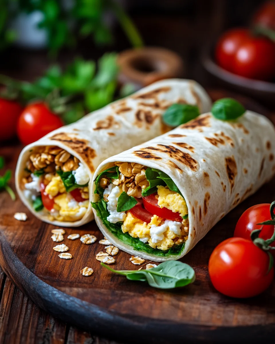 Selbstgemachte Proteinwraps