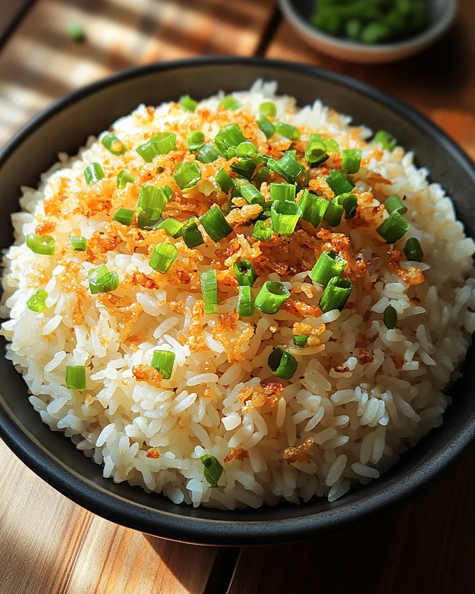 Sinangag - Filipinischer Knoblauch Reis