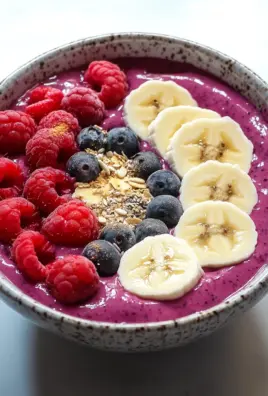 Smoothie Bowl mit Beeren (kalorienarm) 27 Smoothie Bowl mit Beeren (kalorienarm)