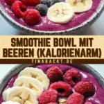 Smoothie Bowl mit Beeren (kalorienarm) 16 Pinterest Hidden Image