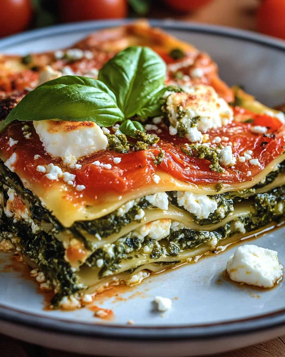 Spinatlasagne