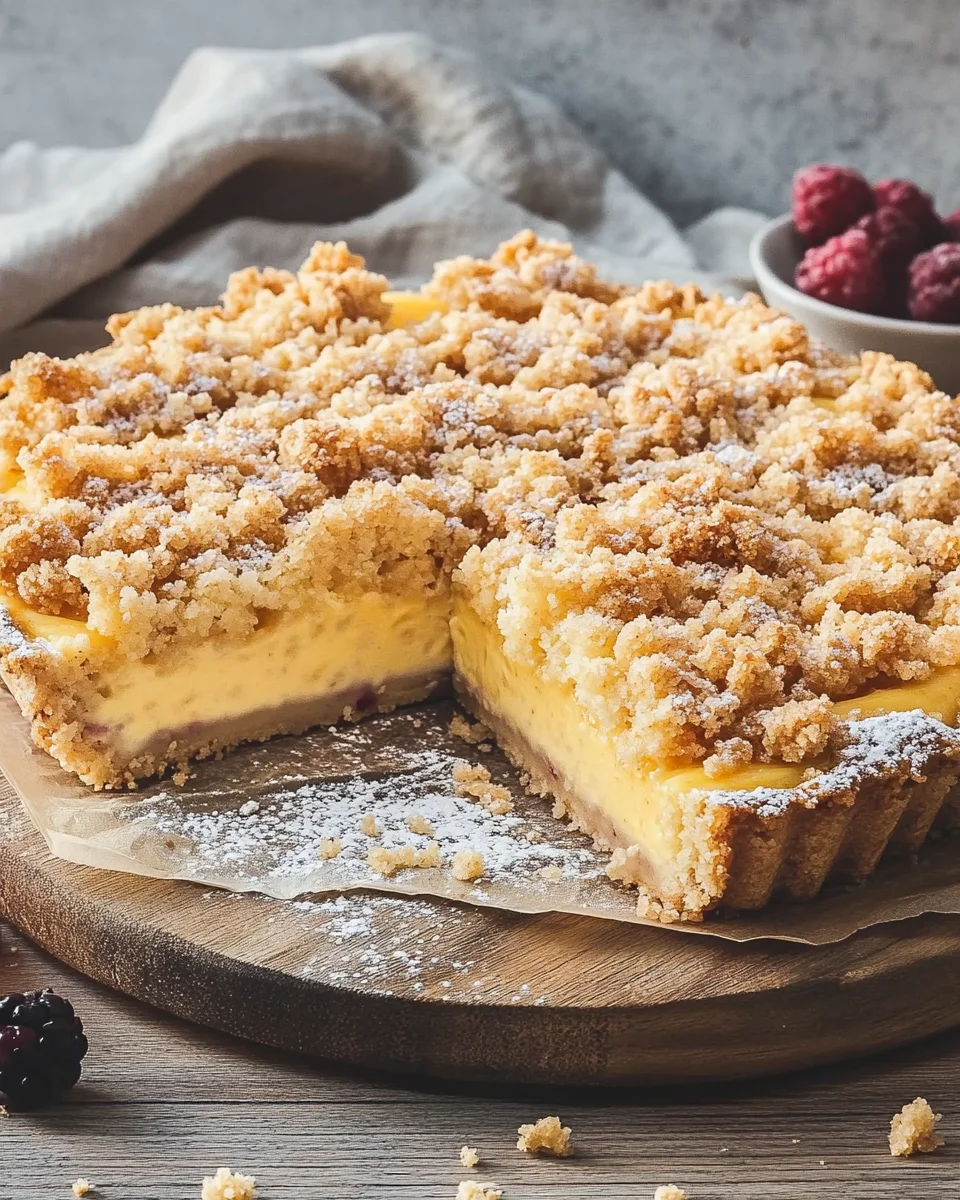 Streuselkuchen mit Pudding 23 Streuselkuchen