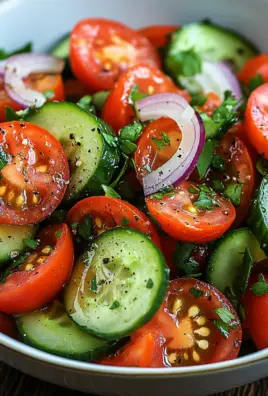 Tomaten-Gurken-Salat