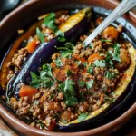 T&uuml;rkische Auberginen-Hackfleisch-Pfanne